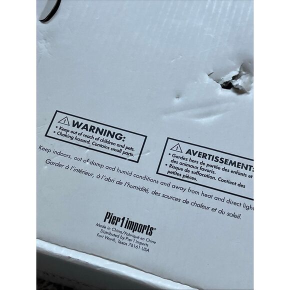 NIB Pier 1 Imports Glitter Beaded Fruit Christmas Wreath - Picture 4 of 8